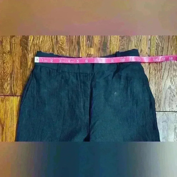 ARITZIA BABATON The Agency Crepe Cropped Pant in Navy - Picture 8 of 14